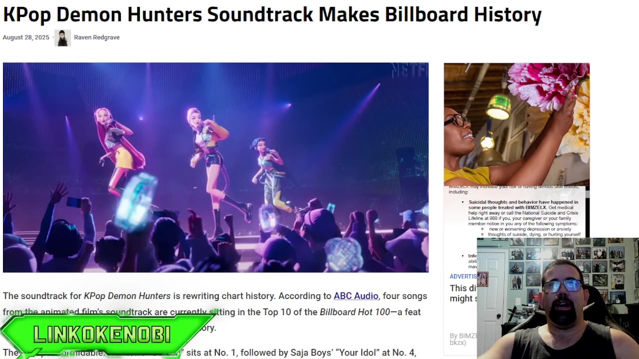 KPop Demon Hunters Soundtrack On The Top 10 Billboards