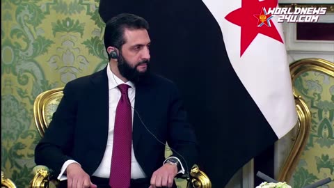 PUTIN AND AHMED AL-SHARAA DISCUSSED THE DEVELOPMENT OF RELATIONS BETWEEN RUSSIA AND SYRIA