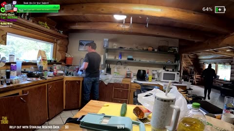 Day 343 Building Twitch's BIGGEST GARDEN HOMESTEAD/ FARMSTEAD REMOTE Isolated ALASKAN Village | !Real !Homestead