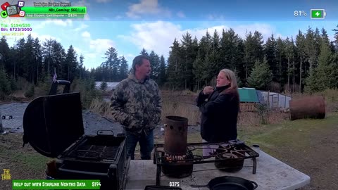 Day 343 Building Twitch's BIGGEST GARDEN HOMESTEAD/ FARMSTEAD REMOTE Isolated ALASKAN Village | !Real !Homestead