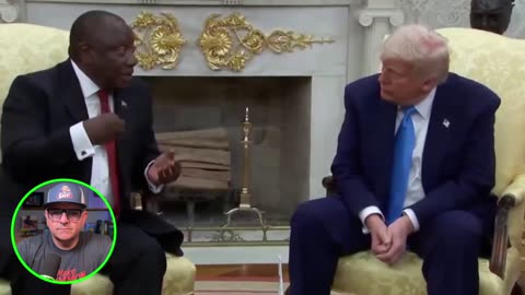 TRUMP EXPOSES SOUTH AFRICAN PRESIDENT