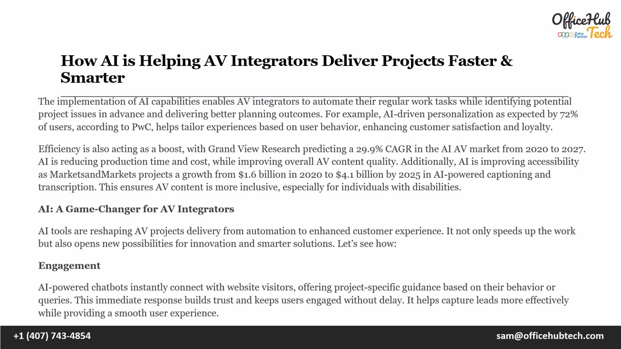 How AI is Helping AV Integrators Deliver Projects Faster & Smarter