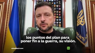 Zelenski confirma que recibió el plan de EE.UU. para poner fin al conflicto