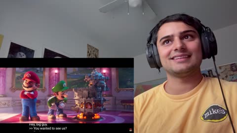 Sarfnic Reacts - Super Mario Galaxy Movie First Trailer