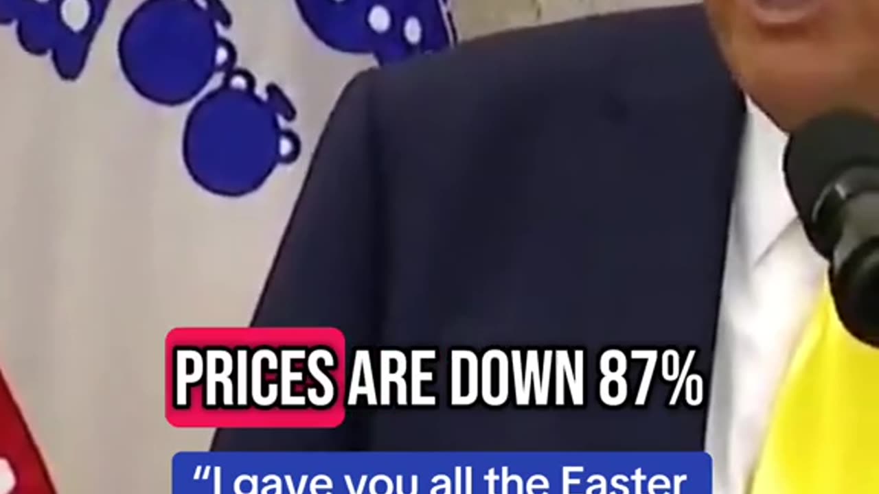 Trump says Egg prices are Now too Low