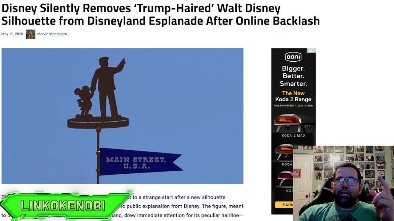 Disneyland Being Backlashed When They Displayed A Trump Like Silhouette