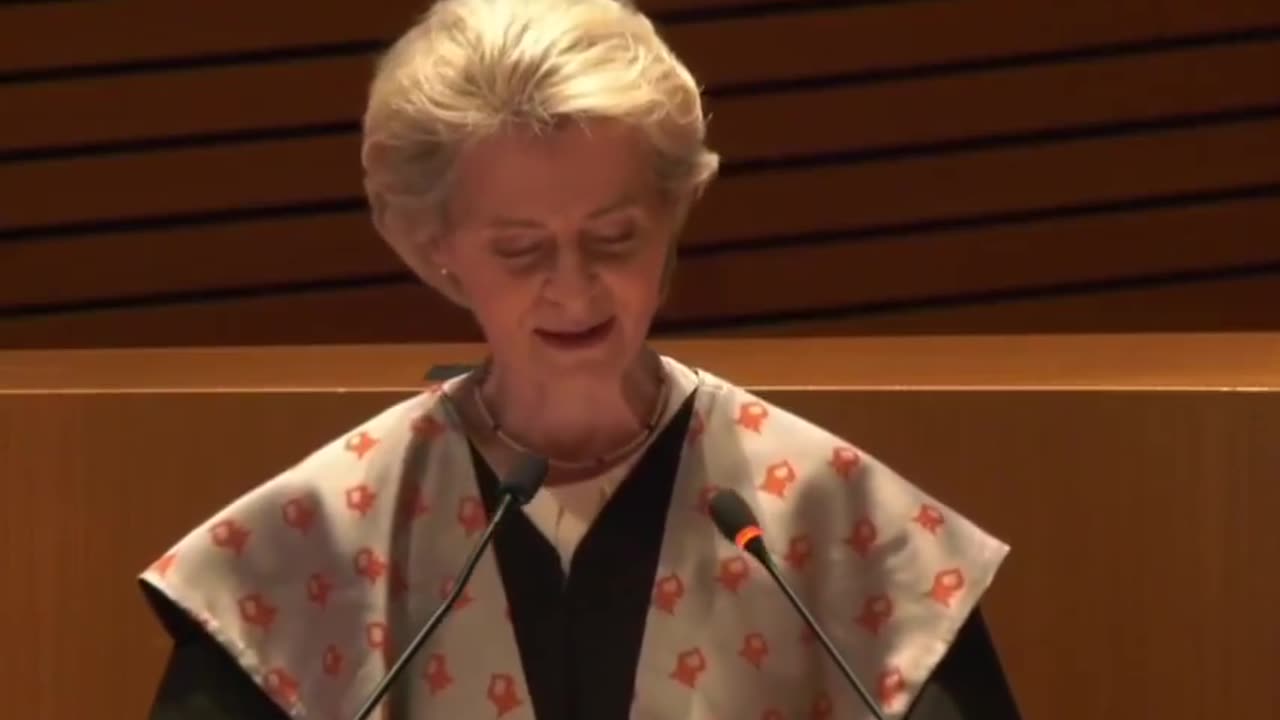Ursula von der Leyen - Europe is the values of the Talmud