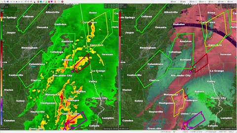 🚨 TORNADO WARNINGS: Alabama – Live Weather Alert