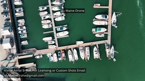Maine B-Roll (No Sound): Boating on the Harraseeket River, Freeport, Maine Video 2
