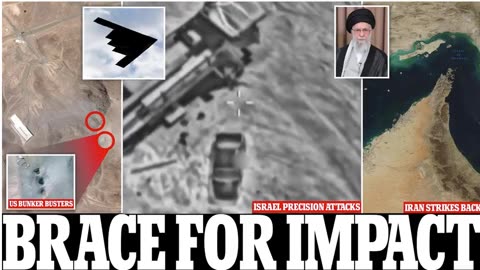 Terror alert raised after Trump obliterates Iran's nuclear sites with footage revealing 'bold and brilliant' precision strikes - as Israel launches new attack