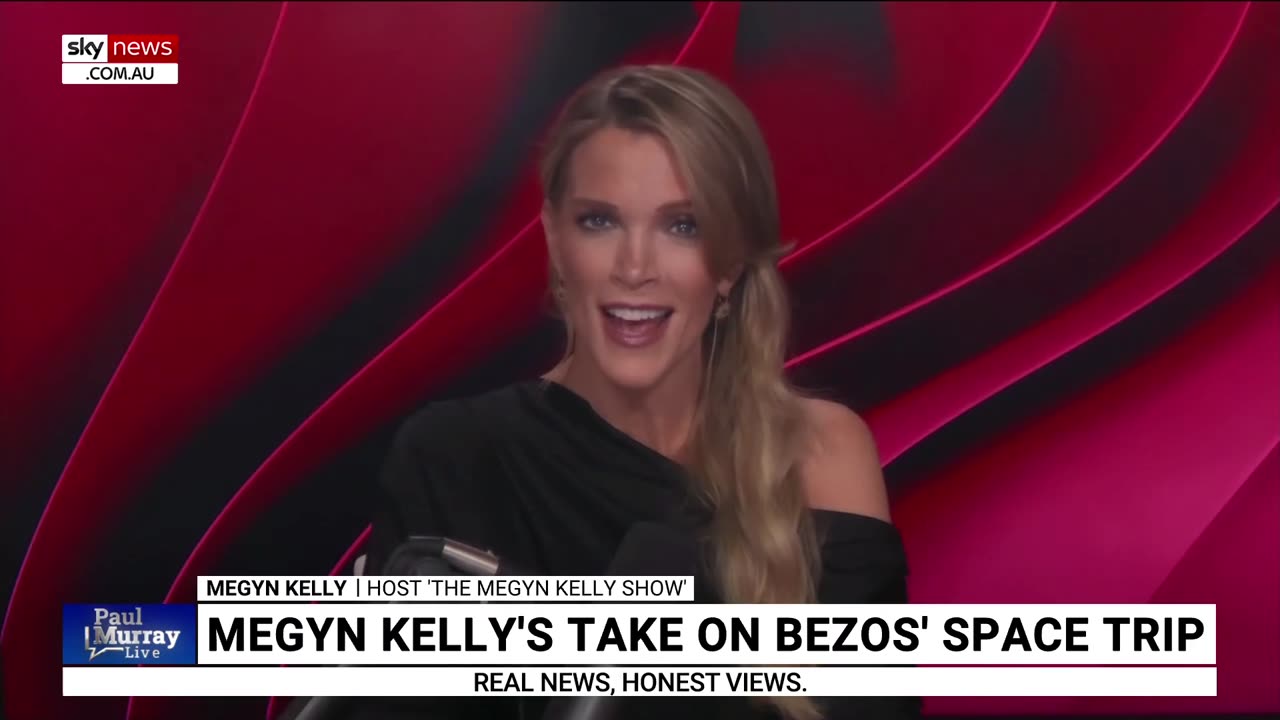 Up there for three minutes: Megyn Kelly mocks Jeff Bezos Blue Origin space flight