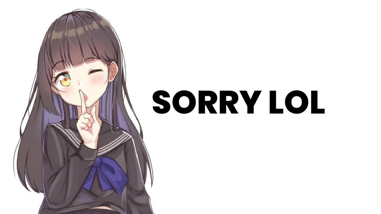 Tsundere impression. Pls forgive me for not mixing audio again [reupload archive]