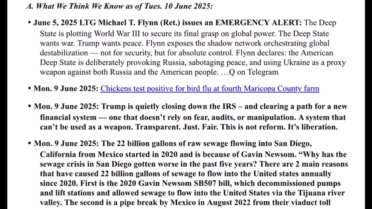 WTPN SITUATION UPDATE FEATURING RESTORED REPUBLIC 6-10-25