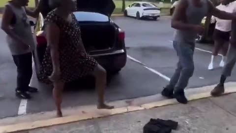Even granny Negress is dangerous!