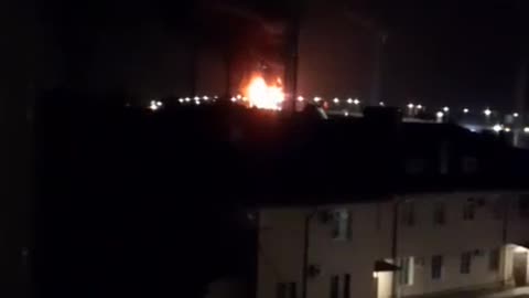 👀 Consequences of downed Ukrainian drones by Russian air defence in Adygea!
