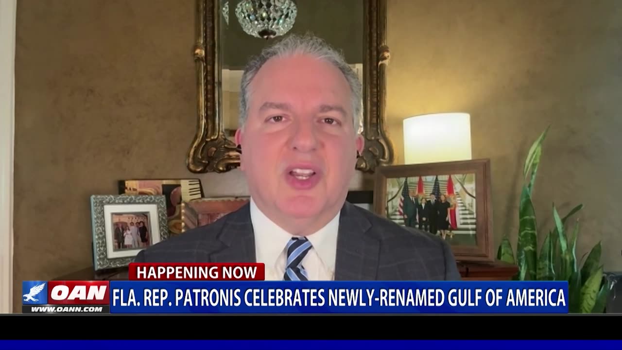Florida Rep. Jimmy Patronis Celebrates Newly-Renamed Gulf Of America