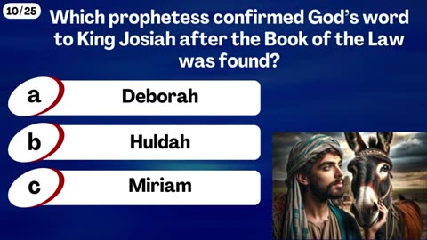 The Hardest Bible Characters Quiz | 25 Names Almost Everyone Misses!