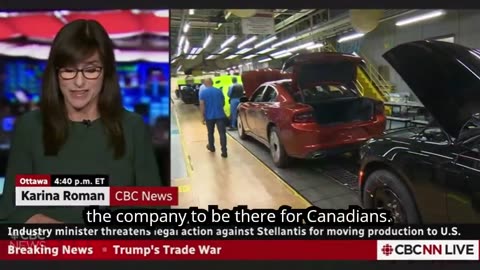 Canadian Industry Minister Melanie Joly threatens to SUE Stellantis for pulling out of Brampton to move to the USA | Communism