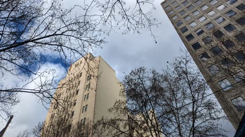 Helicopter watches from above - ANTI - MASS IMMIGRATION MARCH