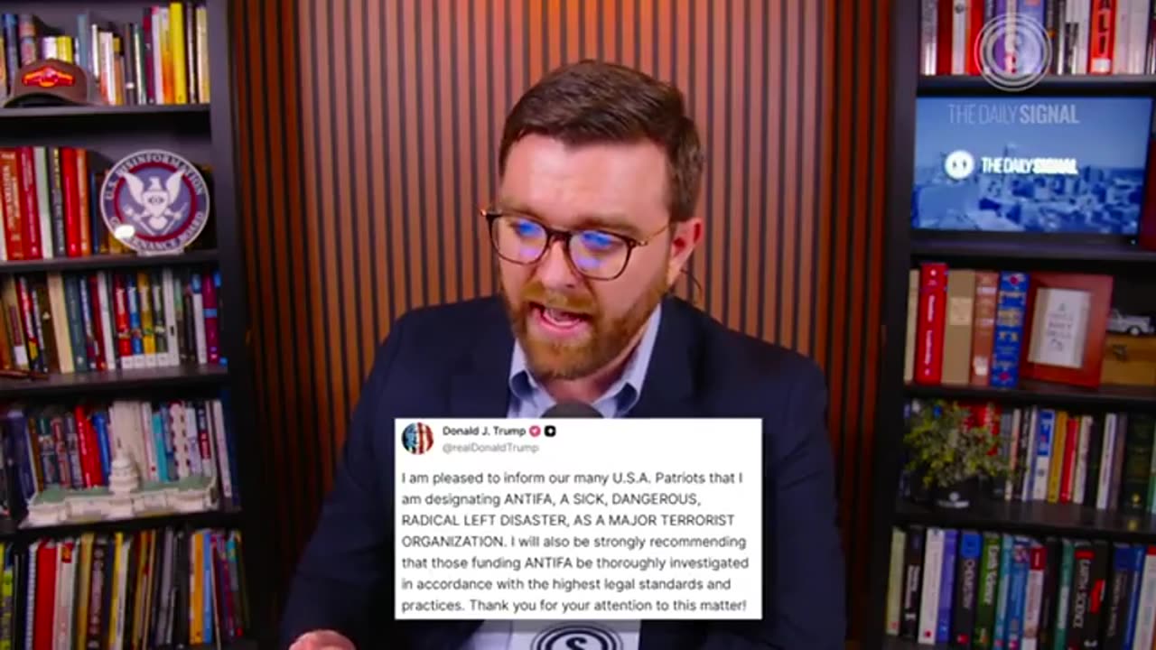 BREAKING ANTIFA Officially Designated a Terrorist Organization