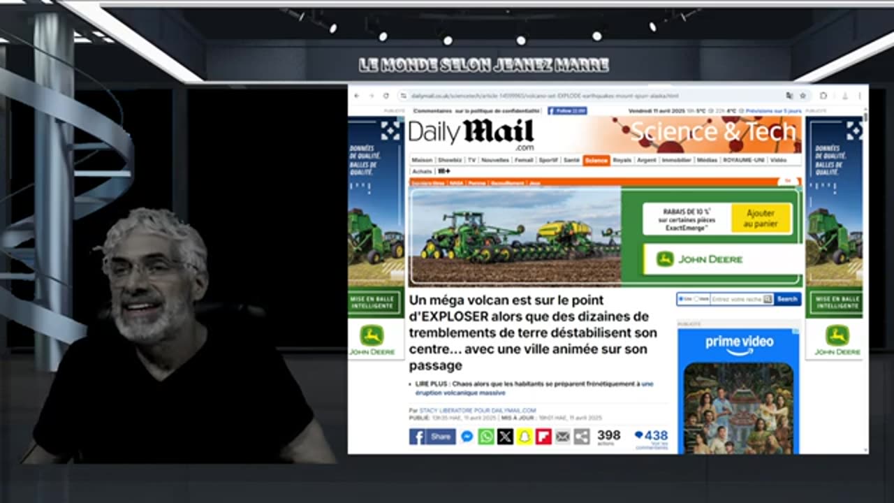 DERNIÈRE HEURE; Un méga volcan est sur le point d'EXPLOSER .