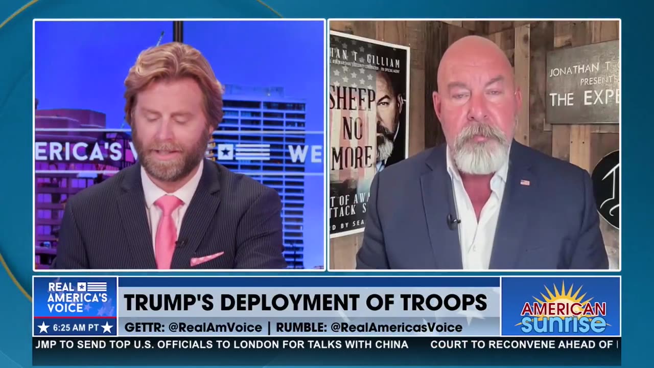 THEY'RE GUARDING FEDERAL BUILDINGS