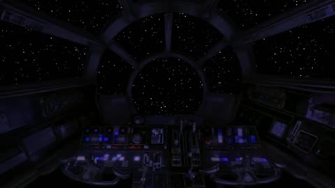 Spaceship Cockpit - Sleep Sound - White noise of the Universe - Deep relaxation - Space Travel