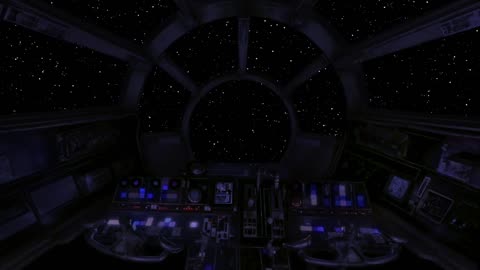 Spaceship Cockpit - Sleep Sound - White noise of the Universe - Deep relaxation - Space Travel