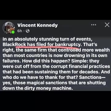 BlackRock Bankruptcy (Read Description for Evidence)