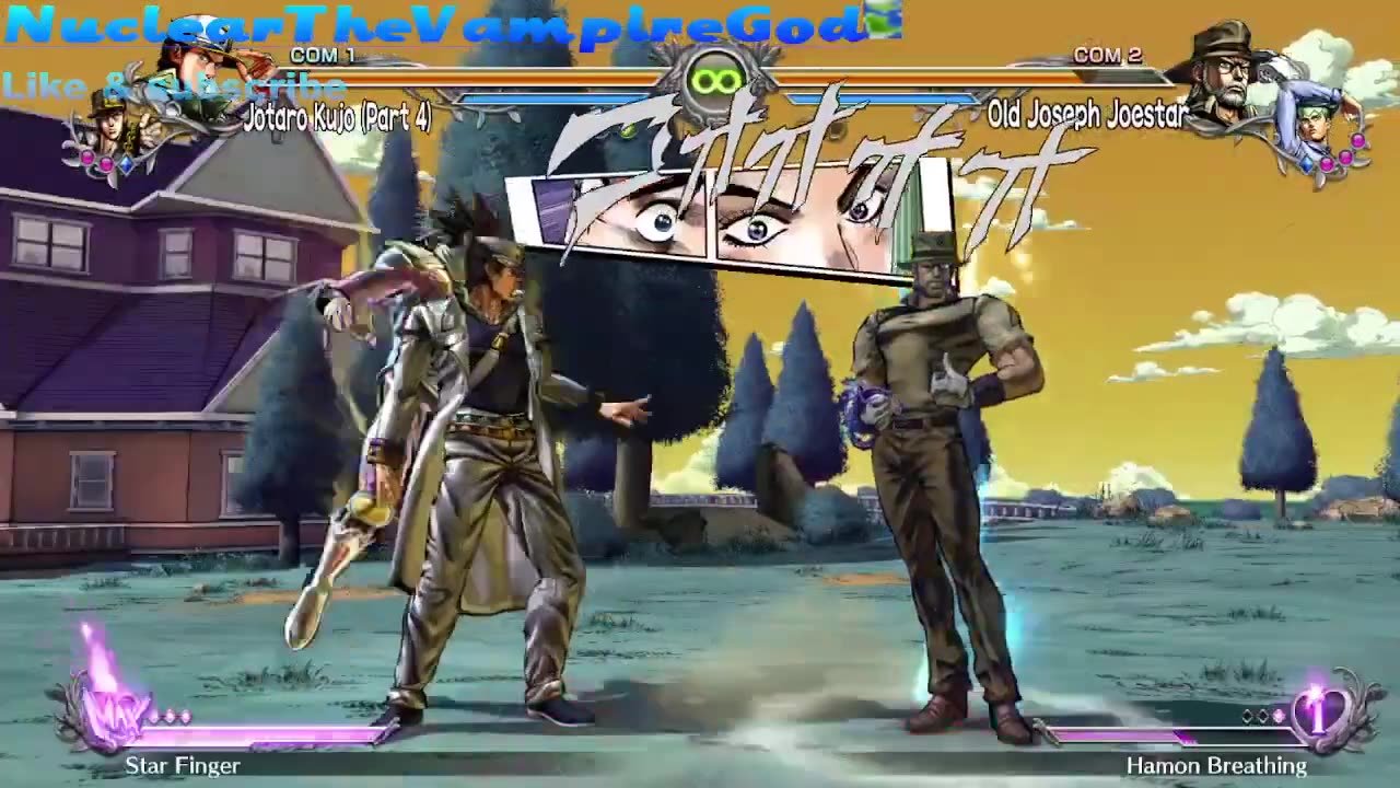 Jotaro kujo vs old joseph joestar