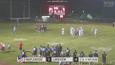 SEPTEMBER 13 2024 HIGH SCHOOL FOOTBALL: LAKEVIEW VS MAPLEWOOD PART 17