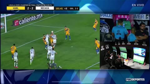 Tigres salvaged a draw in compensation against Necaxa and is a semifinalist