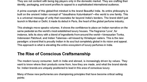 How Indian Perfume Brands Are Quietly Redefining Luxury