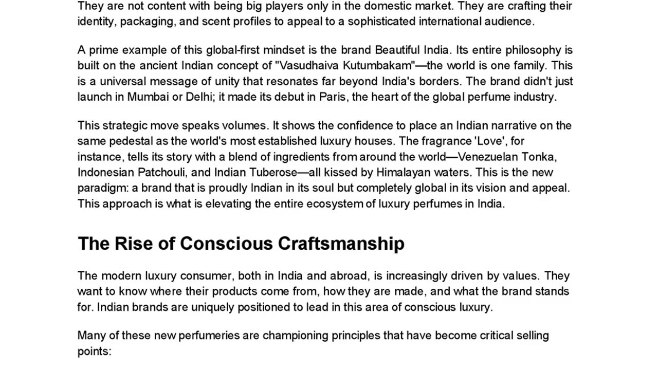 How Indian Perfume Brands Are Quietly Redefining Luxury