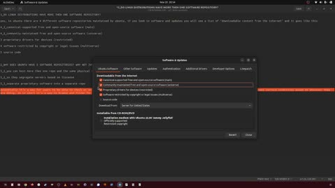 218_do linux distrobutions have more then one software repository?