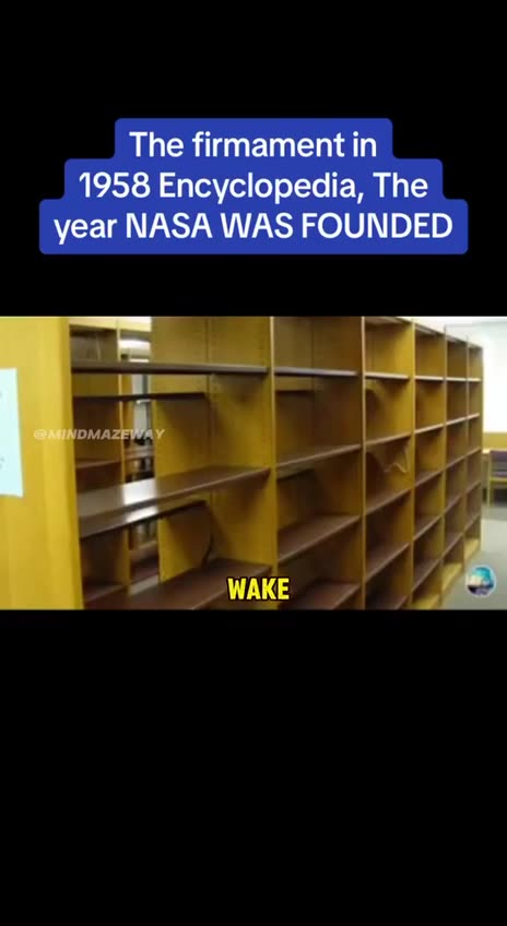 The firmament in 1958 Encyclopedia, The year NASA WAS FOUNDED