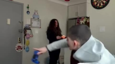 👻 Pretending to Be Possessed to Scare My Husband! 😱💀 #PrankGoneSpook