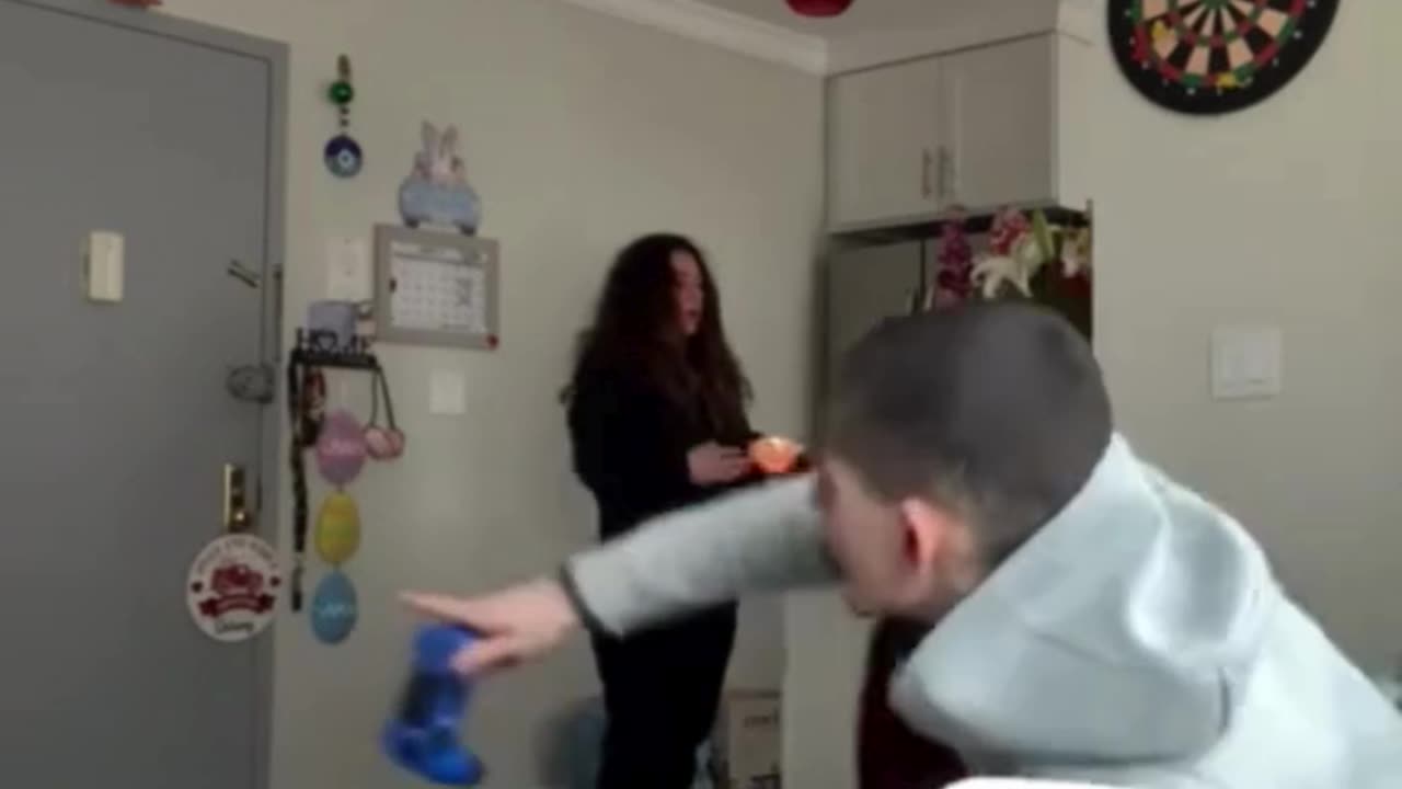 👻 Pretending to Be Possessed to Scare My Husband! 😱💀 #PrankGoneSpook