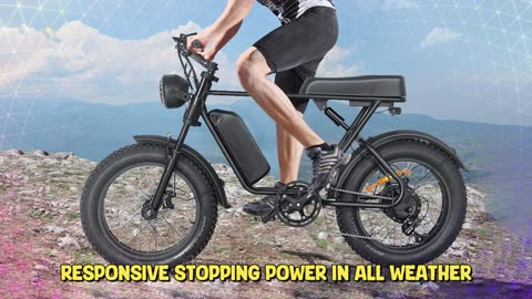 EMOKO C91 Electric Bike 48V 17.5Ah Battery 20*4.0 Off Road Electric Bike