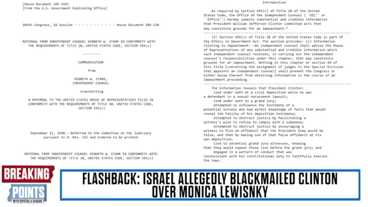 ISRAELGATE: Blackmail has been a tool of the Isreali government for decades. Now it’s Trump’s turn