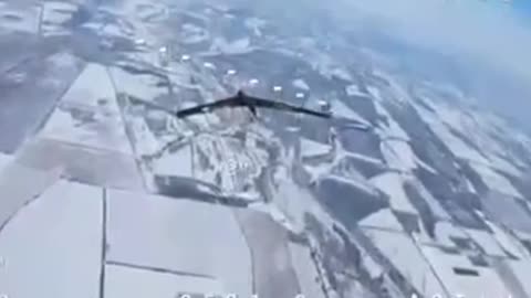 Ukraine war footage Russian Ai drone