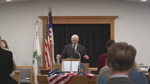 Wednesday Evening. Bro Mark Rogers Godliness by example.
