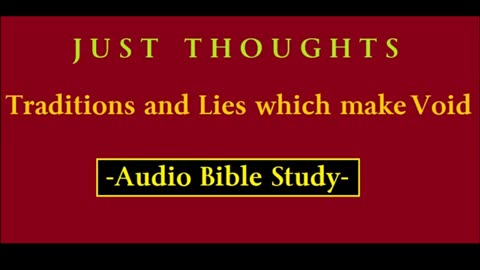 Just Thoughts - Traditions and Lies which make Void (2015) Retro