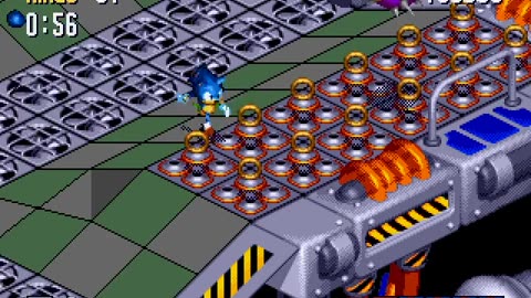 Sega Mega Drive Longplay Sonic 3D Blast Directors Cut Homebrew