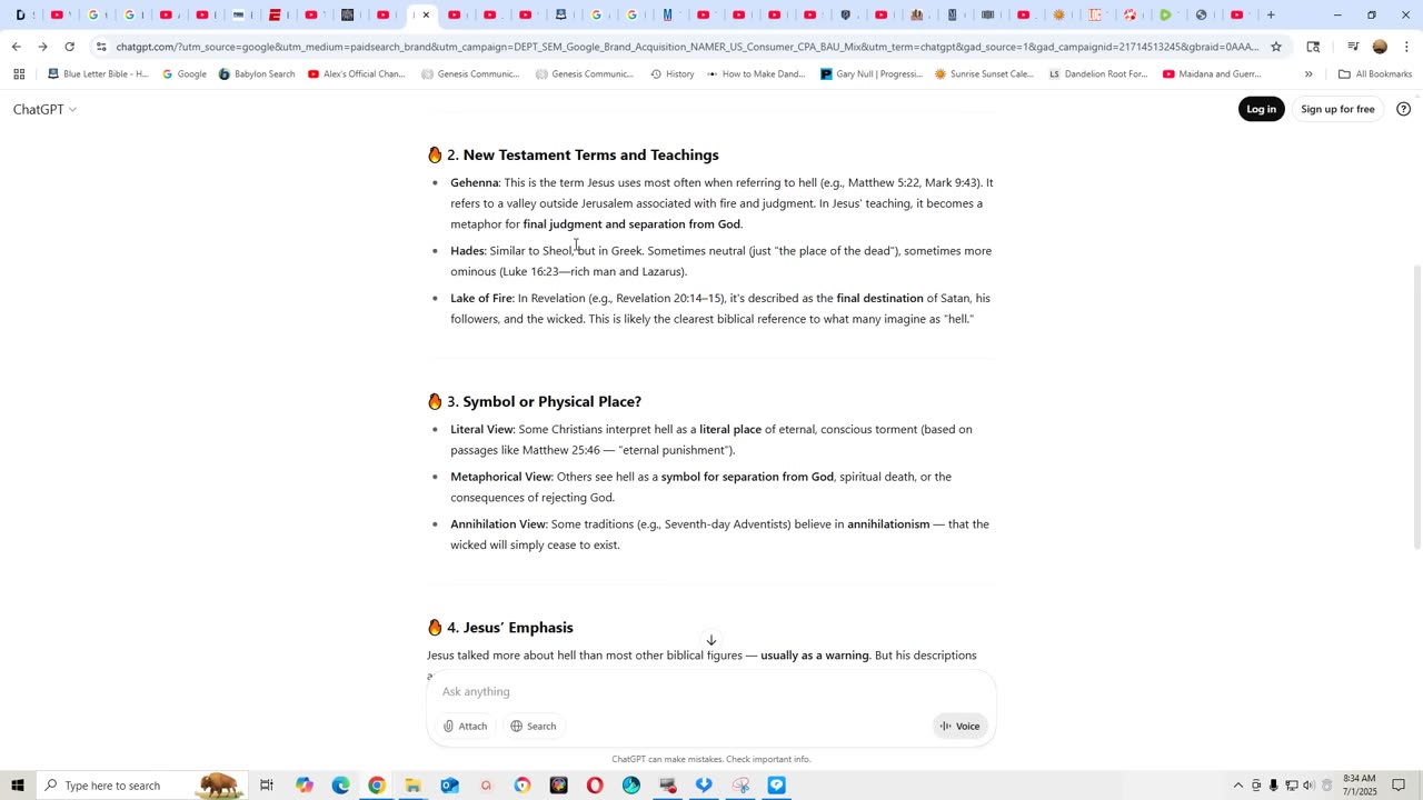 Paradise Lost is the book the Christians use to explain the hell doctrine