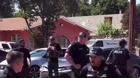 San Bernardino mexicans fight the police the ICE