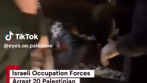 Israeli Forces Detain 20 Palestinian Workers in West Bank | Abuse in Illegal Occupation Exposed