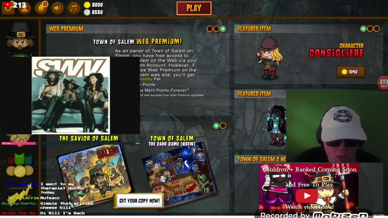 Bill Jensen youtube livestream 9/15/25