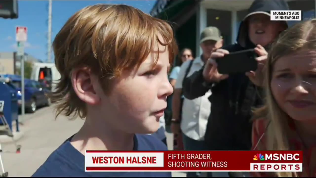 10-year-old describes the horrifying ordeal he underwent during the shooting.