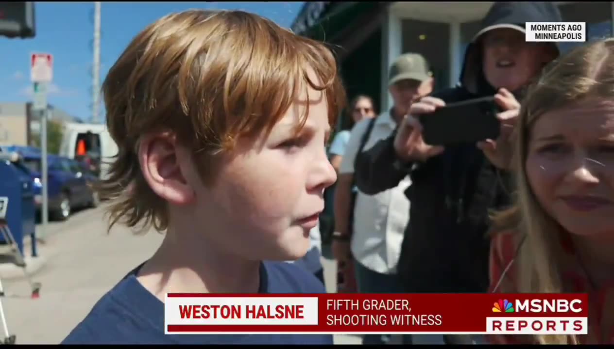 10-year-old describes the horrifying ordeal he underwent during the shooting.